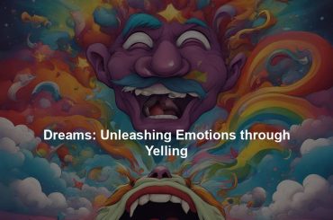 Dreams: Unleashing Emotions through Yelling