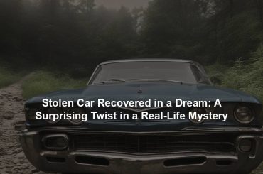 Stolen Car Recovered in a Dream: A Surprising Twist in a Real-Life Mystery