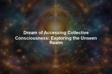 Dream of Accessing Collective Consciousness: Exploring the Unseen Realm