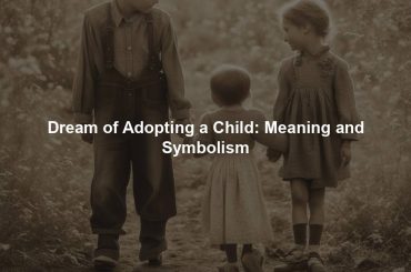 Dream of Adopting a Child: Meaning and Symbolism