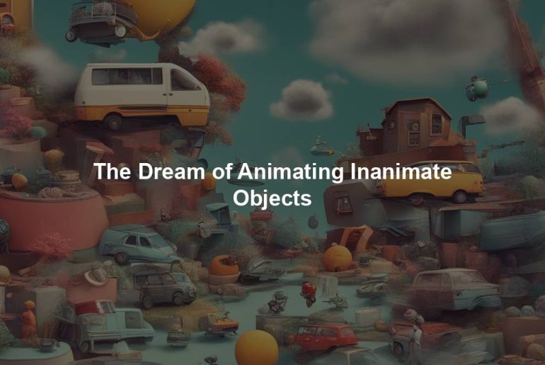 The Dream of Animating Inanimate Objects