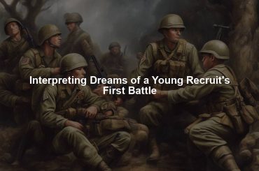 Interpreting Dreams of a Young Recruit's First Battle