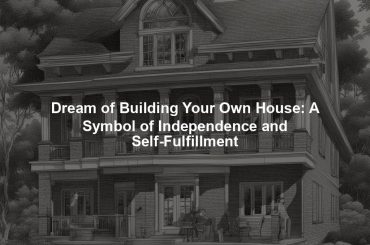 Dream of Building Your Own House: A Symbol of Independence and Self-Fulfillment