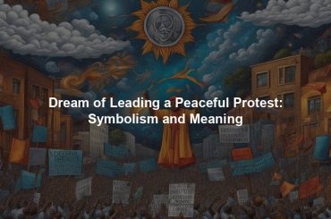 Dream of Leading a Peaceful Protest: Symbolism and Meaning