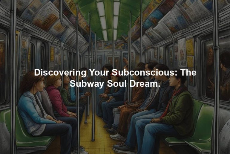 Discovering Your Subconscious: The Subway Soul Dream.