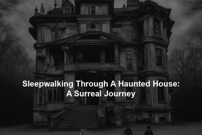 Sleepwalking Through A Haunted House: A Surreal Journey