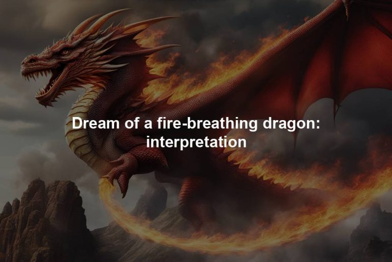 Dream of a fire-breathing dragon: interpretation