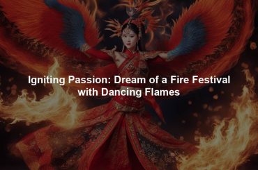 Igniting Passion: Dream of a Fire Festival with Dancing Flames