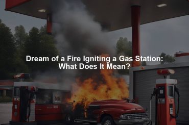 Dream of a Fire Igniting a Gas Station: What Does It Mean?