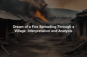 Dream of a Fire Spreading Through a Village: Interpretation and Analysis