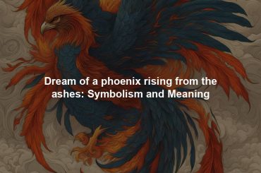 Dream of a phoenix rising from the ashes: Symbolism and Meaning