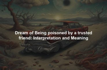 Dream of Being poisoned by a trusted friend: Interpretation and Meaning