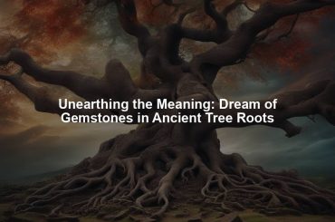 Unearthing the Meaning: Dream of Gemstones in Ancient Tree Roots