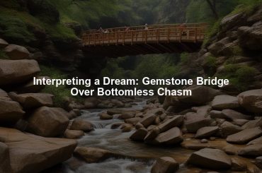 Interpreting a Dream: Gemstone Bridge Over Bottomless Chasm