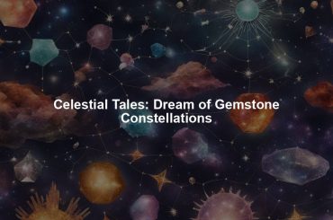 Celestial Tales: Dream of Gemstone Constellations