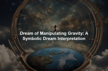 Dream of Manipulating Gravity: A Symbolic Dream Interpretation