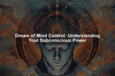 Dream of Mind Control: Understanding Your Subconscious Power