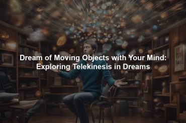 Dream of Moving Objects with Your Mind: Exploring Telekinesis in Dreams