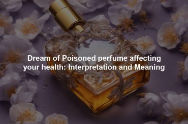 Dream of Poisoned perfume affecting your health: Interpretation and Meaning