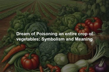 Dream of Poisoning an entire crop of vegetables: Symbolism and Meaning