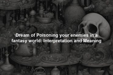 Dream of Poisoning your enemies in a fantasy world: Interpretation and Meaning