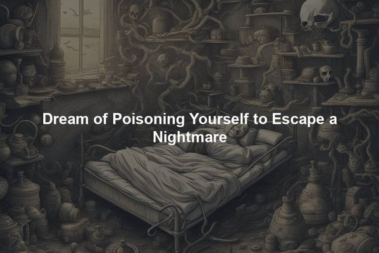 Dream of Poisoning Yourself to Escape a Nightmare