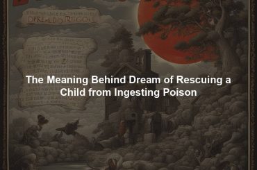 The Meaning Behind Dream of Rescuing a Child from Ingesting Poison