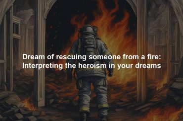 Dream of rescuing someone from a fire: Interpreting the heroism in your dreams