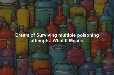 Dream of Surviving multiple poisoning attempts: What It Means