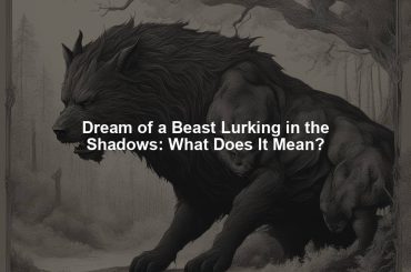 Dream of a Beast Lurking in the Shadows: What Does It Mean?