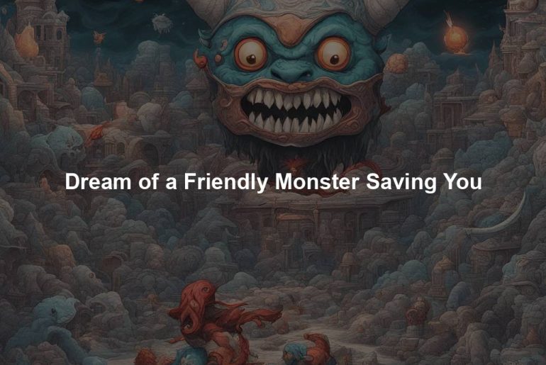 Dream of a Friendly Monster Saving You