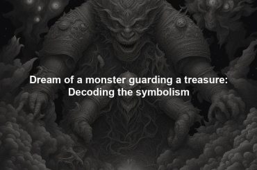 Dream of a monster guarding a treasure: Decoding the symbolism