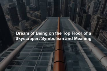 Dream of Being on the Top Floor of a Skyscraper: Symbolism and Meaning