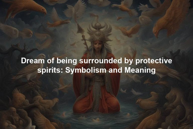 Dream of being surrounded by protective spirits: Symbolism and Meaning