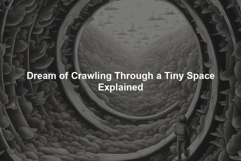 Dream of Crawling Through a Tiny Space Explained