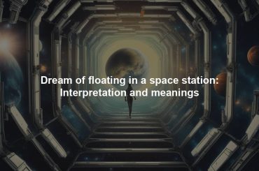 Dream of floating in a space station: Interpretation and meanings