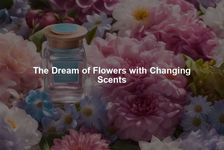 The Dream of Flowers with Changing Scents