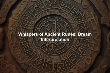 Whispers of Ancient Runes: Dream Interpretation