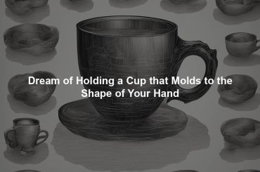 Dream of Holding a Cup that Molds to the Shape of Your Hand