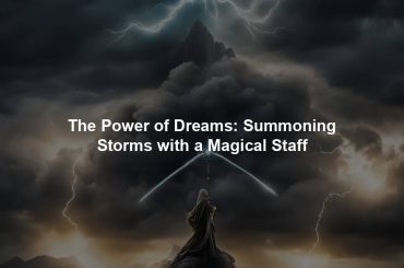 The Power of Dreams: Summoning Storms with a Magical Staff