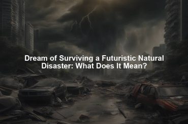 Dream of Surviving a Futuristic Natural Disaster: What Does It Mean?