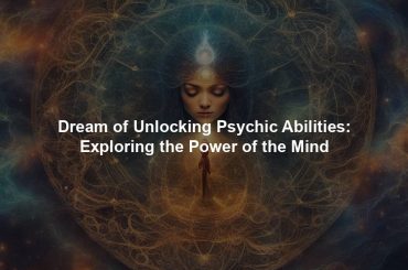 Dream of Unlocking Psychic Abilities: Exploring the Power of the Mind